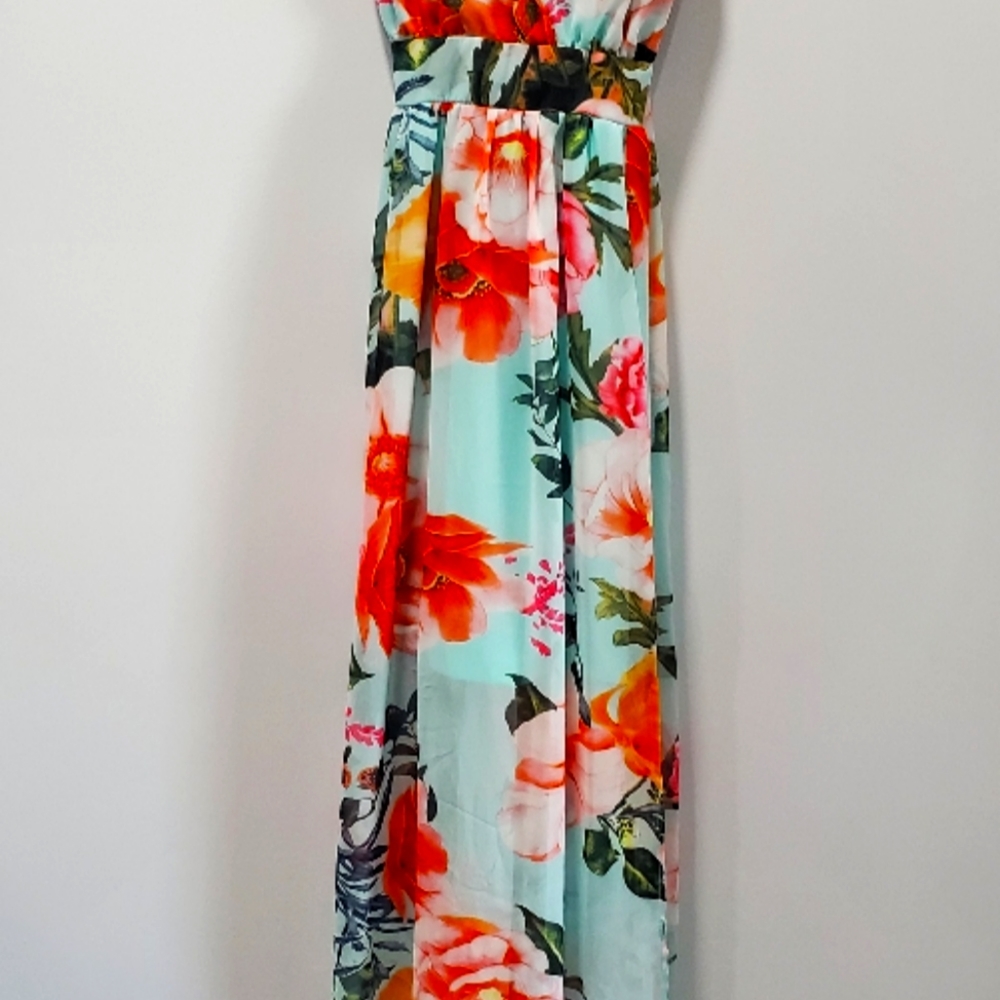 Mandee Long Floral Dress